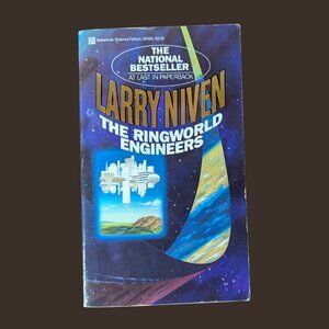 5/$25 The Ringworld Engineers Larry Niven Ballantine/Del Rey Paperback